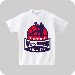 チーム名入りTシャツ